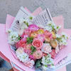 Enjoy the beauty of seasonal ranunculus. Beautiful and elegant flowers. This bouquet