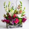 &quot;Heavenly Garden&quot; is a stunning floral arrangement in a rustic wooden box