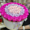 Magna Round Box Eternal Roses: We stopped the clock for our preserved