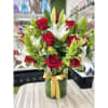 Roses and Lilies Flower Arrangement