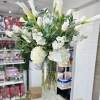 Zantedeschias Flower Bouquet: Tall and Elegant calla lilies arrangement accented with calla