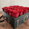 Popular Hand carry Love Box With 9/16 Red Rose 