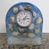 This in house made resin clock is a great addition to any