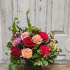 Introducing the &#039;Adeline&#039; bouquet, a harmonious blend of roses and carnations in