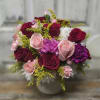 Introducing the &#039;Adeline&#039; bouquet, a harmonious blend of roses and carnations in