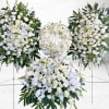 Offer your deepest condolences with our Heavenly Grace Collection, a full-service sympathy