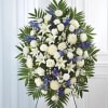 Show your support and heartfelt compassion by sending this comforting white and