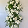 Honor a loved one with this tall white spray. 

Measures approximately 7.5