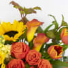 AUTUMN FLOWERS WITH SUNFLOWERS, TULIPS &amp; ROSES

Warm, bright and fresh. This autumn-inspired