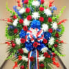 GRAND PATRIOTIC SPRAY - PREMIUM by Twin Towers Florist in Arlington, VA