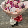 Beautiful bicolor roses 