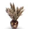 Whispers of Fall is a simple, elegant display of dried pampas grass