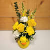 Welcome the newest bundle of joy with &ldquo;Duckling Delight,&rdquo; a whimsical floral
