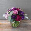 Let our sentiment bowls start a conversation. This monochromatic purple bowl evokes