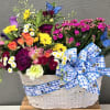 This is the best of both worlds!  A fresh floral arrangement