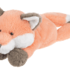 Small 7 inch soft fox plush animal. 
