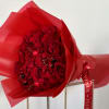 A stunning red rose bouquet paired with vibrant cherries&mdash;a perfect combination of