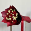 This bouquet celebrates the classic beauty and enduring symbol of love&mdash;red roses.