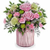  its soft pearlescent shimmer perfectly complementing a delicate bouquet of soft