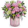  its soft pearlescent shimmer perfectly complementing a delicate bouquet of soft
