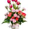 This joyful and heartwarming bouquet radiates affection and charm. It features a