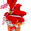 This delightful Valentine&rsquo;s Day basket is a layered expression of love and