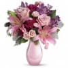 Make an ordinary day extraordinary with this spectacular bouquet of pink roses