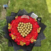 Sweeten your day with a beautiful bouquet of red roses with a