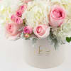 PASTEL PINK AND WHITE FLOWERS IN LOGO BOX

Pretty and feminine. A sublime