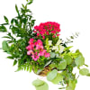 This lush garden-style arrangement overflows with organic beauty and heartfelt warmth. Nestled