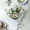 A selection of soft florals from the garden. This arrangement is full