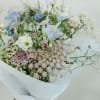 A selection of soft florals from the garden. This arrangement is full