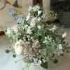 A selection of soft florals from the garden. This arrangement is full