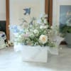 A selection of soft florals from the garden. This arrangement is full
