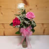 Part of our Expression Collection, This arrangement brings together three rose colors