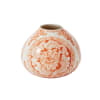 A modern, functional take on classic chinoiserie, the Eleanor Vase in Coral