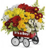 Talk about the perfect welcome wagon! Available for boys and girls, this