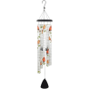 These Picturesque Sonnet Chimes feature powder coated aluminum construction and UV printed