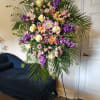 Designer Choice Standing Funeral Spray on Easel
Can request certain colors or flowers