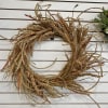 This is a super cute rustic and full wreath great for any