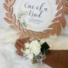 Elegant Wrist Corsage
This delicate wrist corsage features fresh white spray roses, baby&rsquo;s