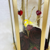 Romantic Lantern Keepsake
A charming gold lantern filled with preserved roses, delicate accents