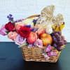 Bloom &amp; Harvest Basket

A delightful blend of nature&rsquo;s finest! This handwoven basket