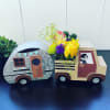 &quot;Living Life&quot; Floral Truck

Description:

This fun floral arrangement features vibrant fresh blooms in