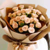 All in brown color garden roses.