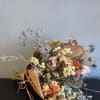 Dried Floral bouquet wrapped in kraft paper