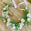 Theme Colors: Light pink, Green, and White

Flower Crown:  For Brides&amp; Bridesmaids