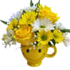 Bring a smile to someone&#039;s face with our Be Happy flower arrangement.