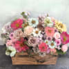 Beautiful blooming Blomst signature flower box full of fresh seasonal flowers in