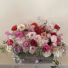 Beautiful blooming Blomst signature flower box full of fresh seasonal flowers in